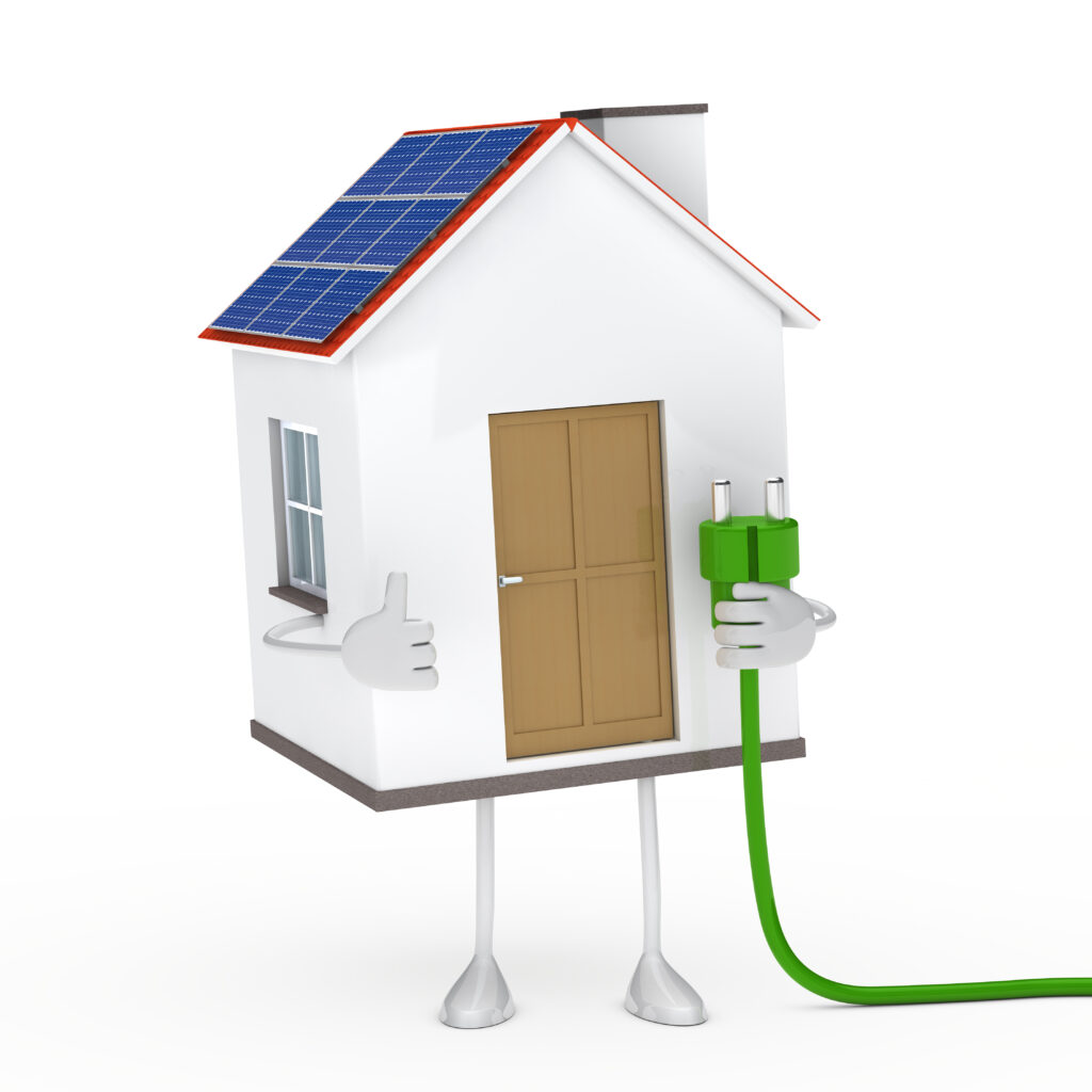 solar house figure